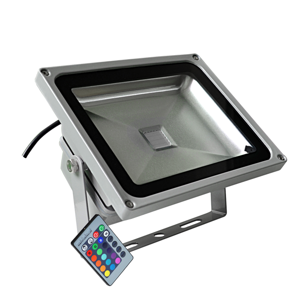 led flood light rgb 30w