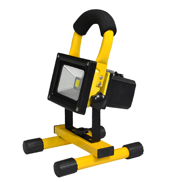  Rechargeable portable LED flood light 10W